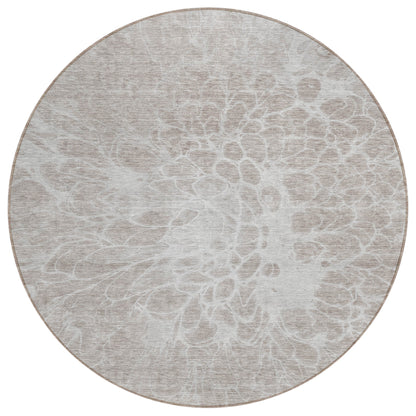 Addison Rugs Fluid Drift Taupe Washable Indoor-Outdoor Rug