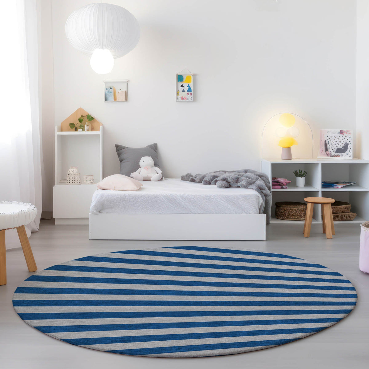 Addison Rugs Fluid Mirage Blue Washable Indoor-Outdoor Rug