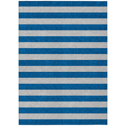 Addison Rugs Fluid Mirage Blue Washable Indoor-Outdoor Rug