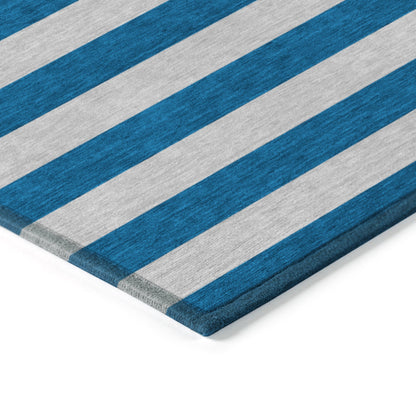 Addison Rugs Fluid Mirage Blue Washable Indoor-Outdoor Rug