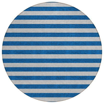 Addison Rugs Fluid Mirage Blue Washable Indoor-Outdoor Rug