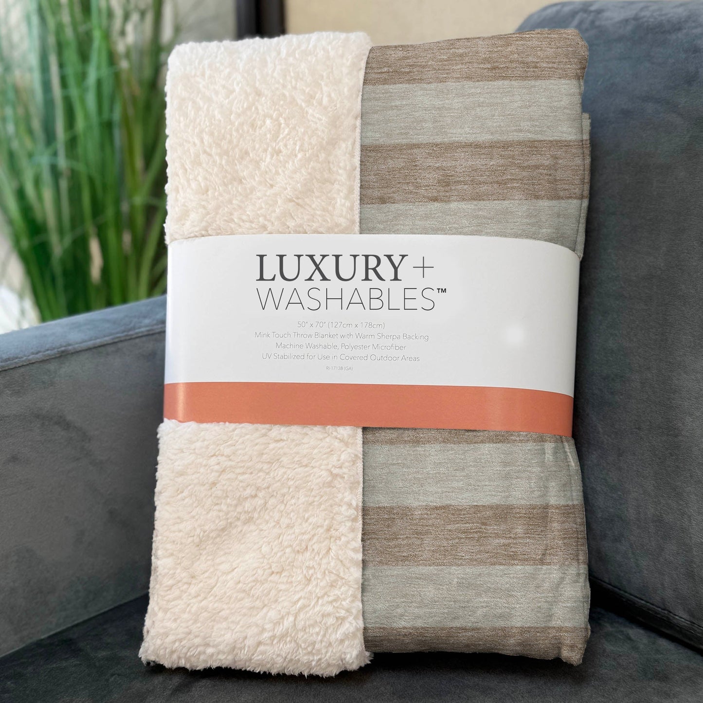 Addison Rugs Fluid Mirage Brown Washable Indoor-Outdoor Rug