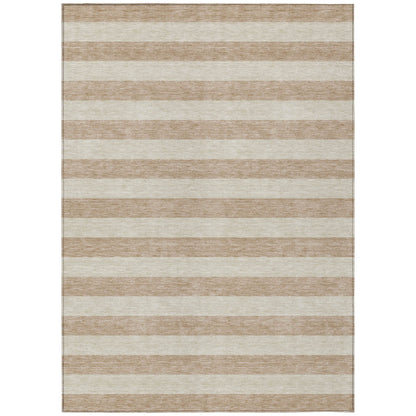 Addison Rugs Fluid Mirage Brown Washable Indoor-Outdoor Rug