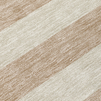 Addison Rugs Fluid Mirage Brown Washable Indoor-Outdoor Rug