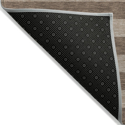 Addison Rugs Fluid Mirage Coffee Washable Indoor-Outdoor Rug