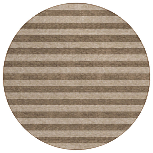 Addison Rugs Fluid Mirage Coffee Washable Indoor-Outdoor Rug