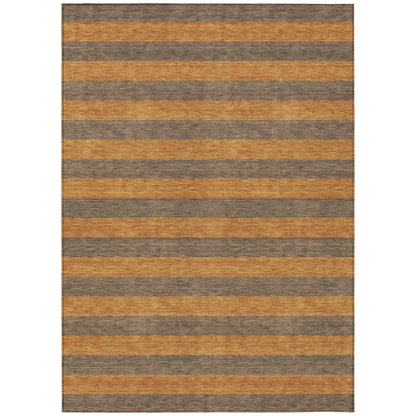 Addison Rugs Fluid Mirage Fudge Washable Indoor-Outdoor Rug