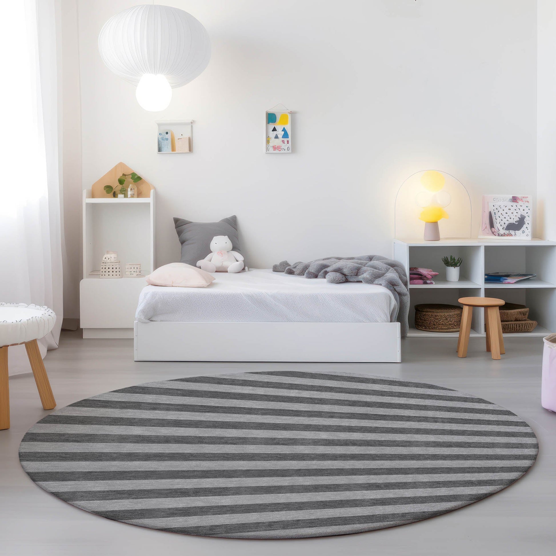 Addison Rugs Fluid Mirage Grey Washable Indoor-Outdoor Rug