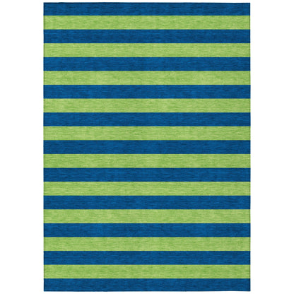 Addison Rugs Fluid Mirage Navy Washable Indoor-Outdoor Rug