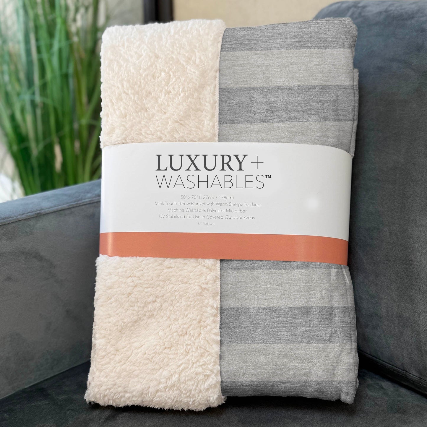 Addison Rugs Fluid Mirage Pewter Washable Indoor-Outdoor Rug