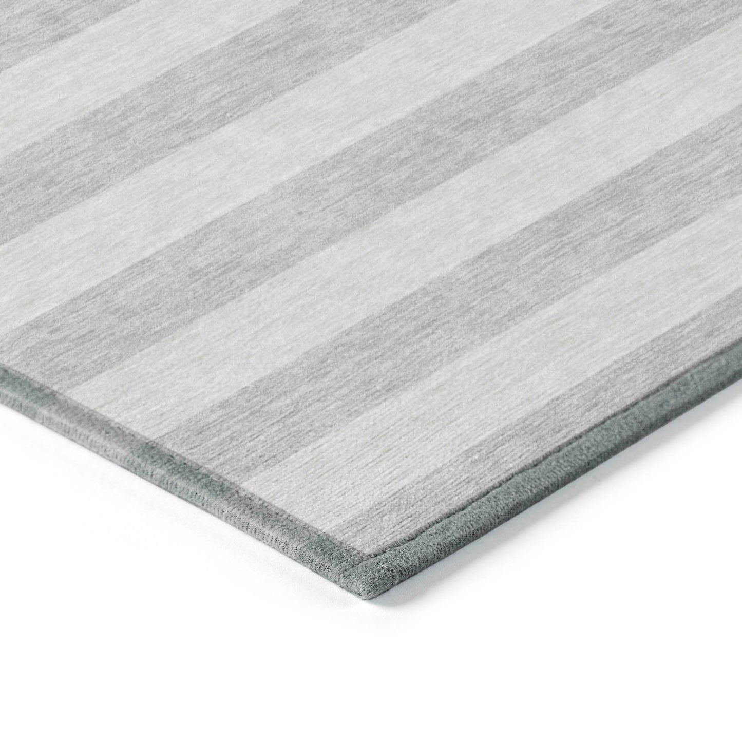 Addison Rugs Fluid Mirage Pewter Washable Indoor-Outdoor Rug