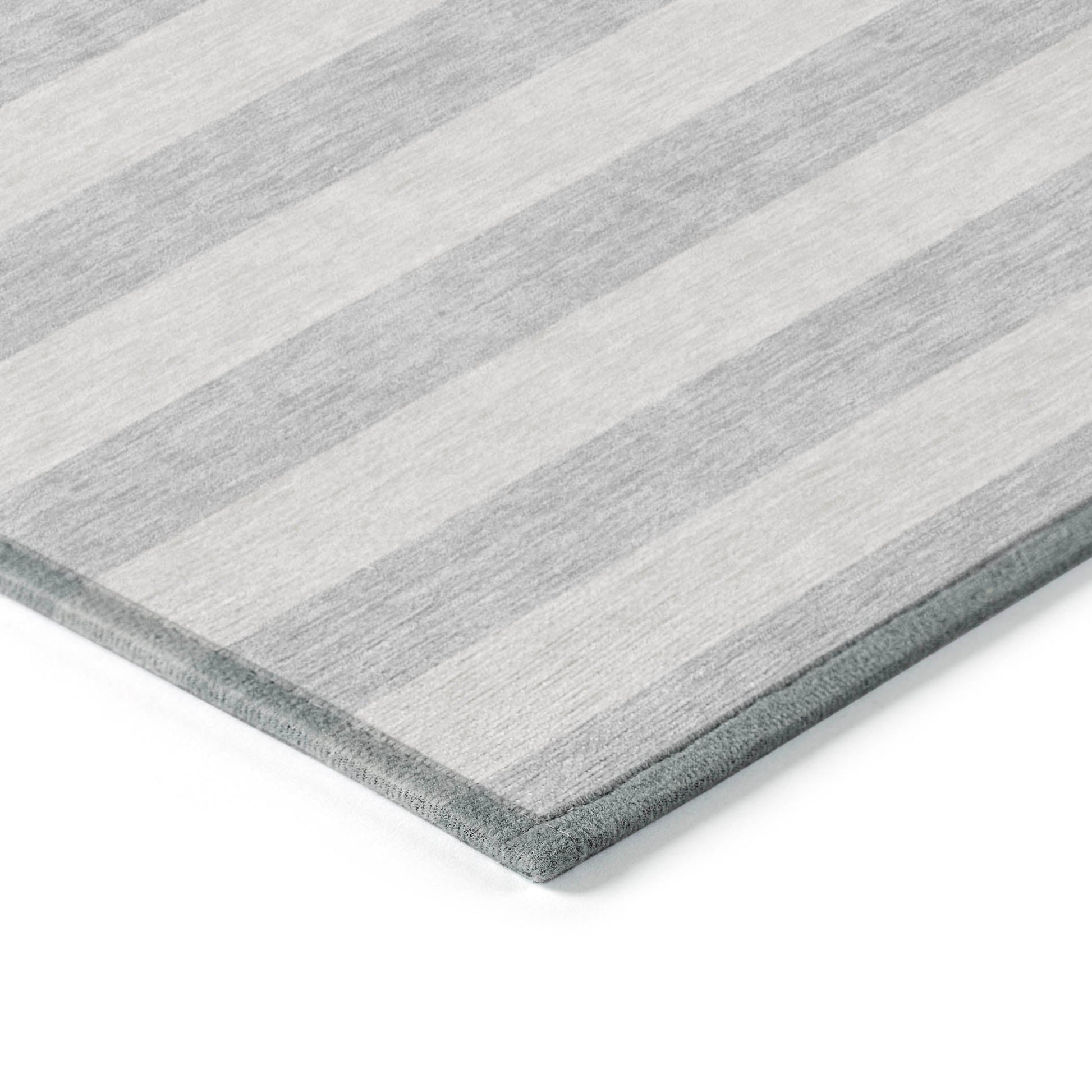 Addison Rugs Fluid Mirage Pewter Washable Indoor-Outdoor Rug