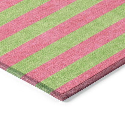Addison Rugs Fluid Mirage Pink Washable Indoor-Outdoor Rug