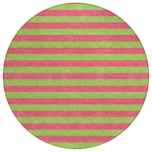 Addison Rugs Fluid Mirage Pink Washable Indoor-Outdoor Rug