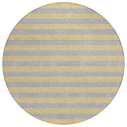 Addison Rugs Fluid Mirage Silver Washable Indoor-Outdoor Rug