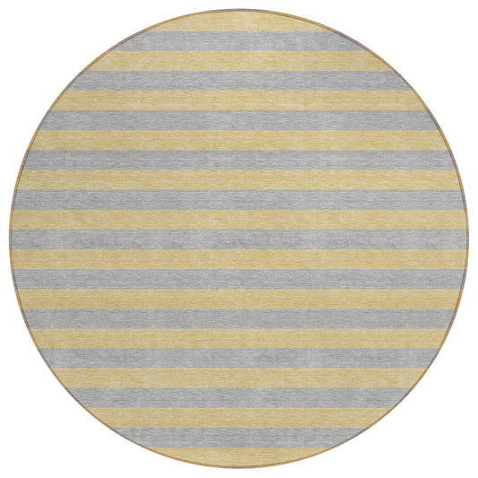Addison Rugs Fluid Mirage Silver Washable Indoor-Outdoor Rug