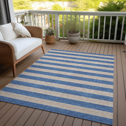 Addison Rugs Fluid Mirage Tan Washable Indoor-Outdoor Rug