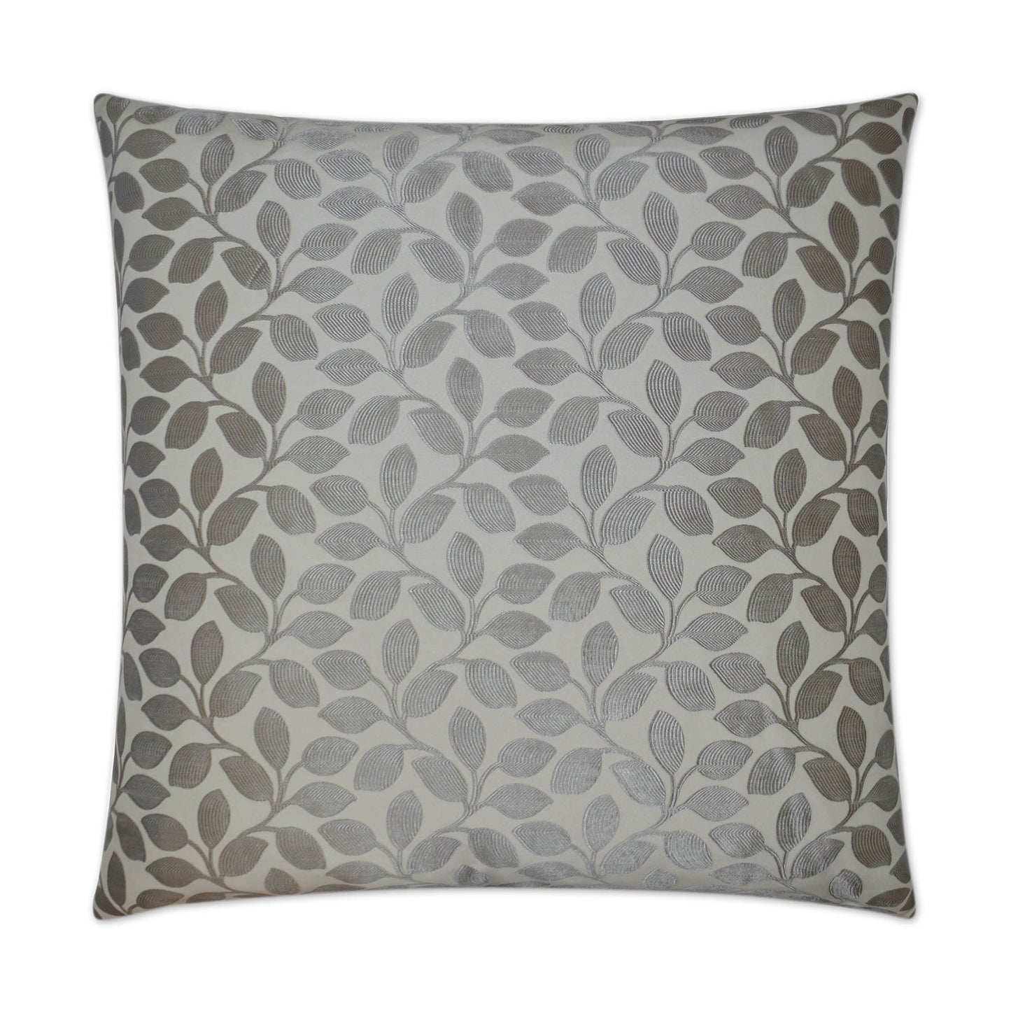 Foliage Pillow - Platinum-Throw Pillows-D.V. KAP-LOOMLAN