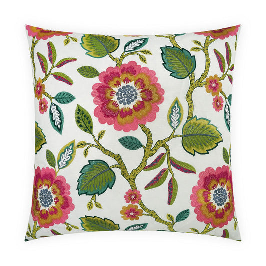 D.V. Kap Folklore Multi Color Throw Pillow With Insert