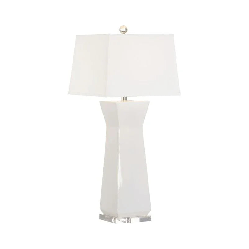 Chelsea House Fontainebleau Geometric Design Table Lamp