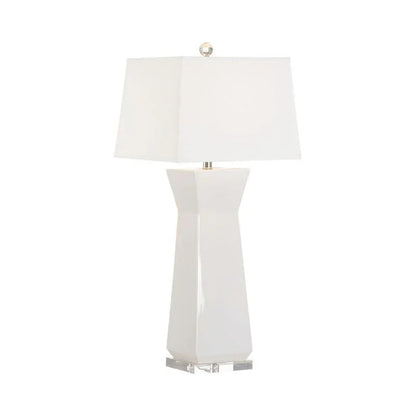 Chelsea House Fontainebleau Geometric Design Table Lamp