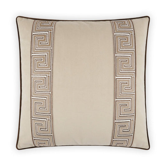 D.V. Kap Fontanelle Camel Brown Throw Pillow Insert