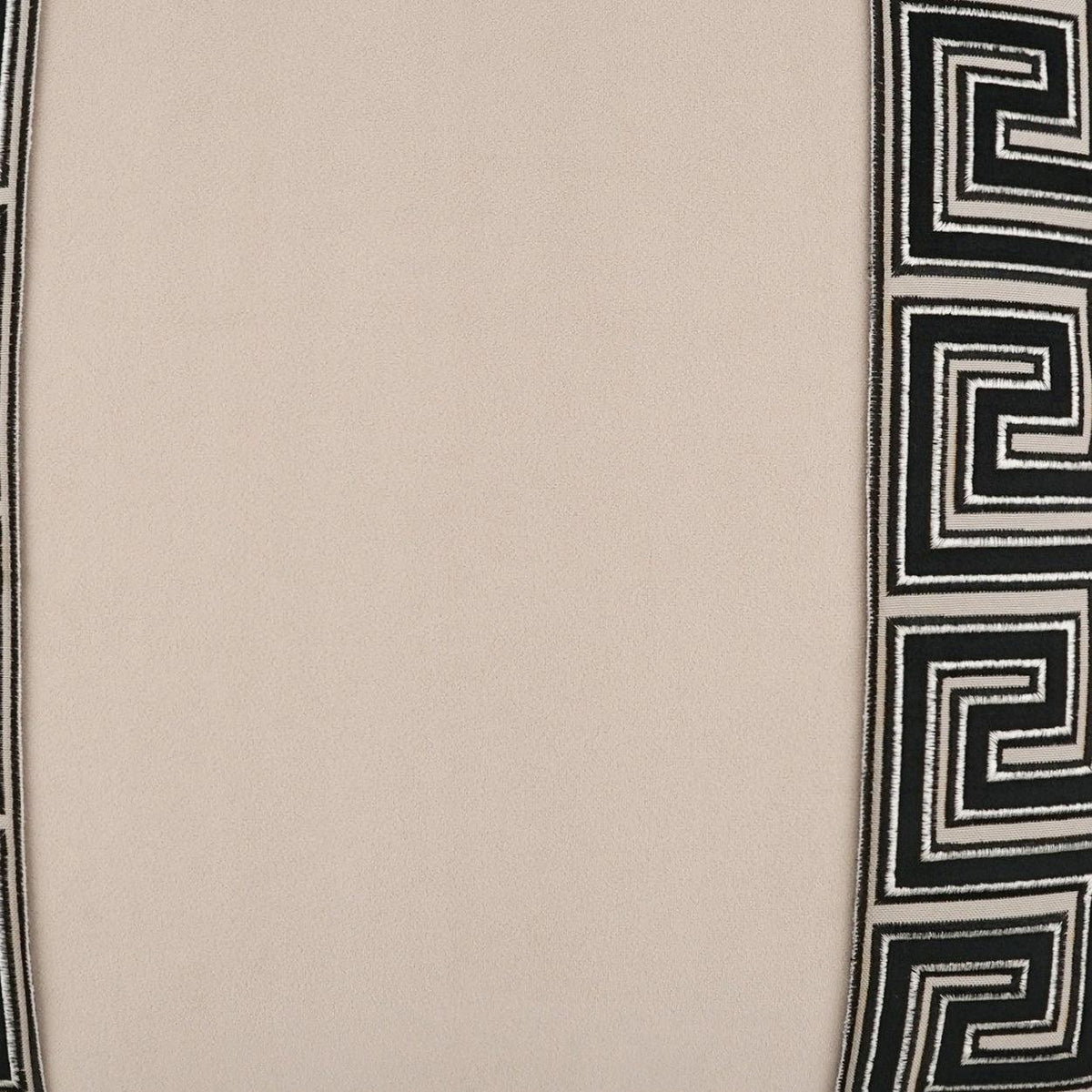 D.V. Kap Fontanelle Ebony Black Throw Pillow With Insert