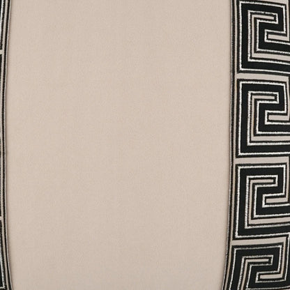 D.V. Kap Fontanelle Ebony Black Throw Pillow With Insert