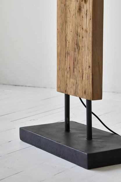LH Home Fonte Wooden Standing Floor Lamp