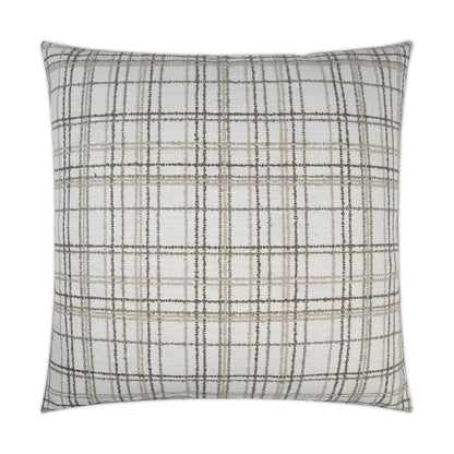 D.V. Kap Foothills Ash Grey Throw Pillow With Insert