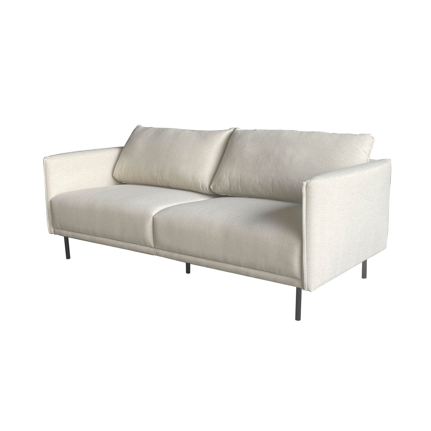 Forest Sofa - Manchester Beige-Sofas-LH Imports-LOOMLAN