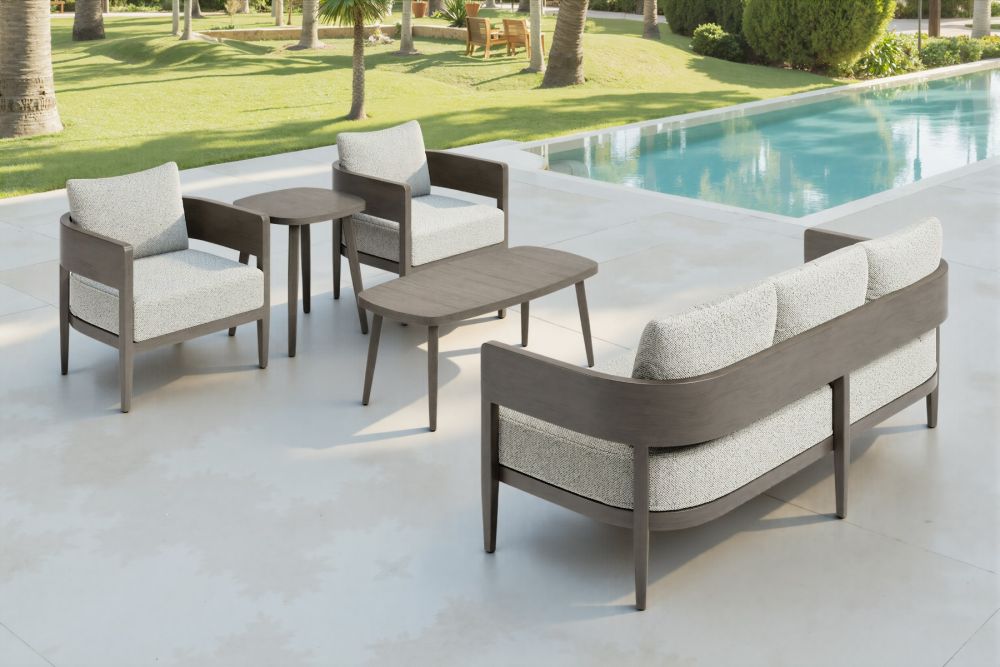 Zuo Modern Foret Olefin Fabric Outdoor Armchair