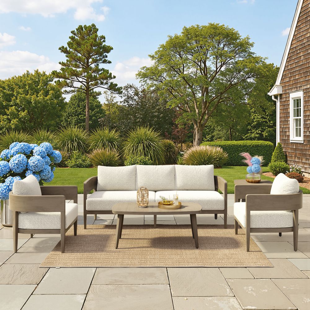 Zuo Modern Foret Olefin Fabric Outdoor Sofa