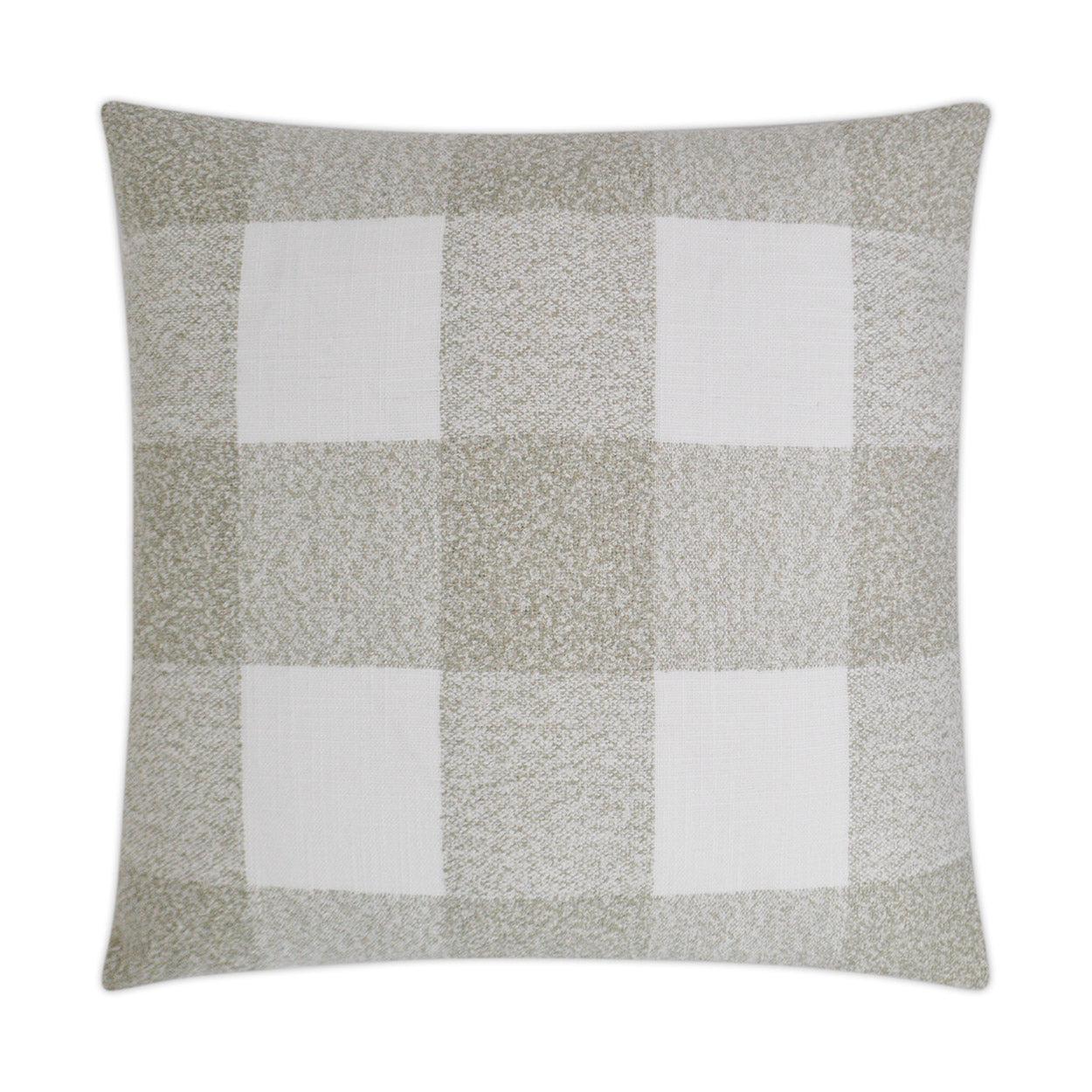 D.V. Kap Formation Ash Grey Throw Pillow With Insert