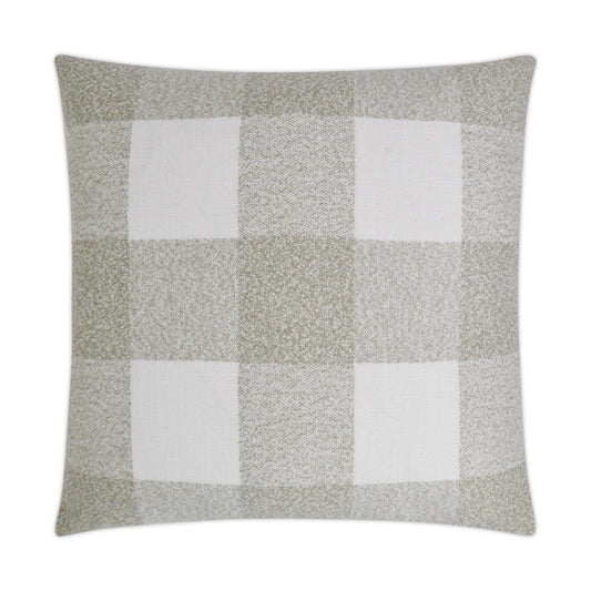 D.V. Kap Formation Ash Grey Throw Pillow With Insert