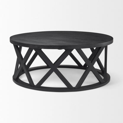 Mercana Forsey Wooden Round Coffee Table
