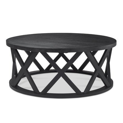 Mercana Forsey Wooden Round Coffee Table