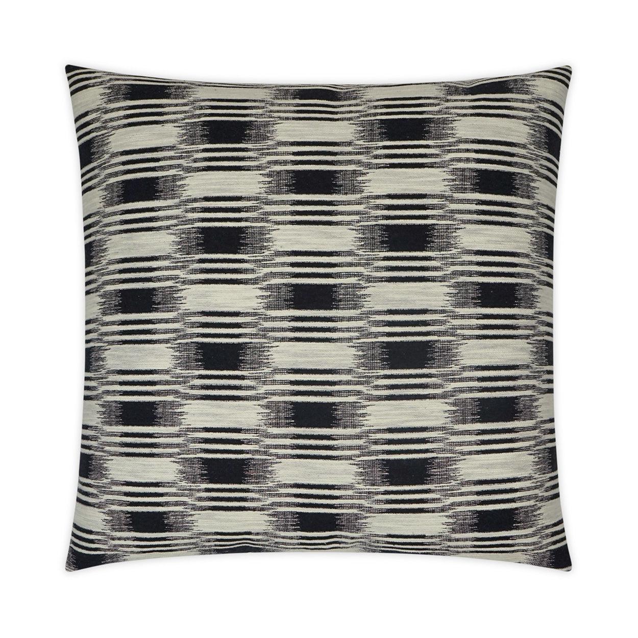 D.V. Kap Fortress Black Throw Pillow With Insert