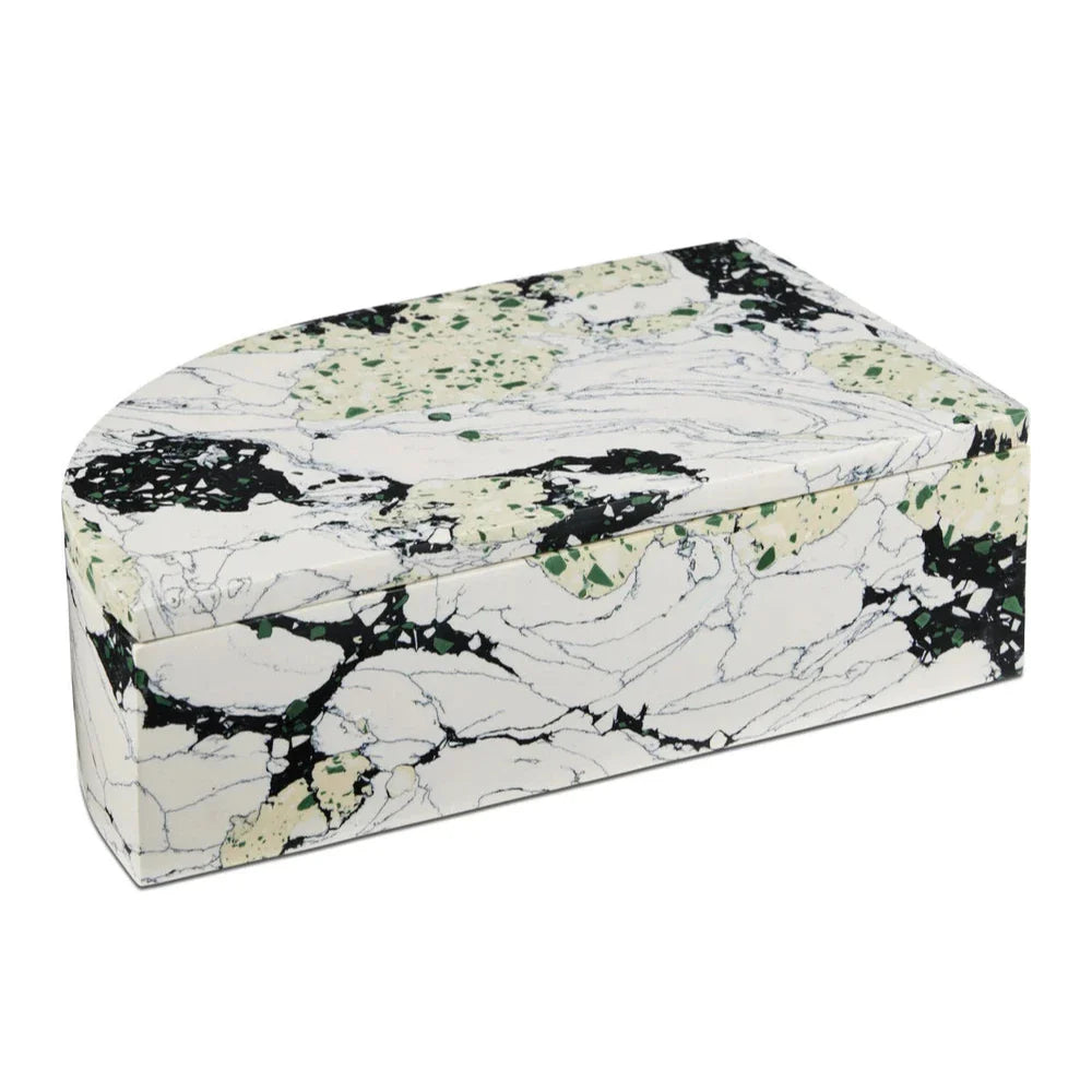 Fossey Composite Rectangular Modern Stone Box