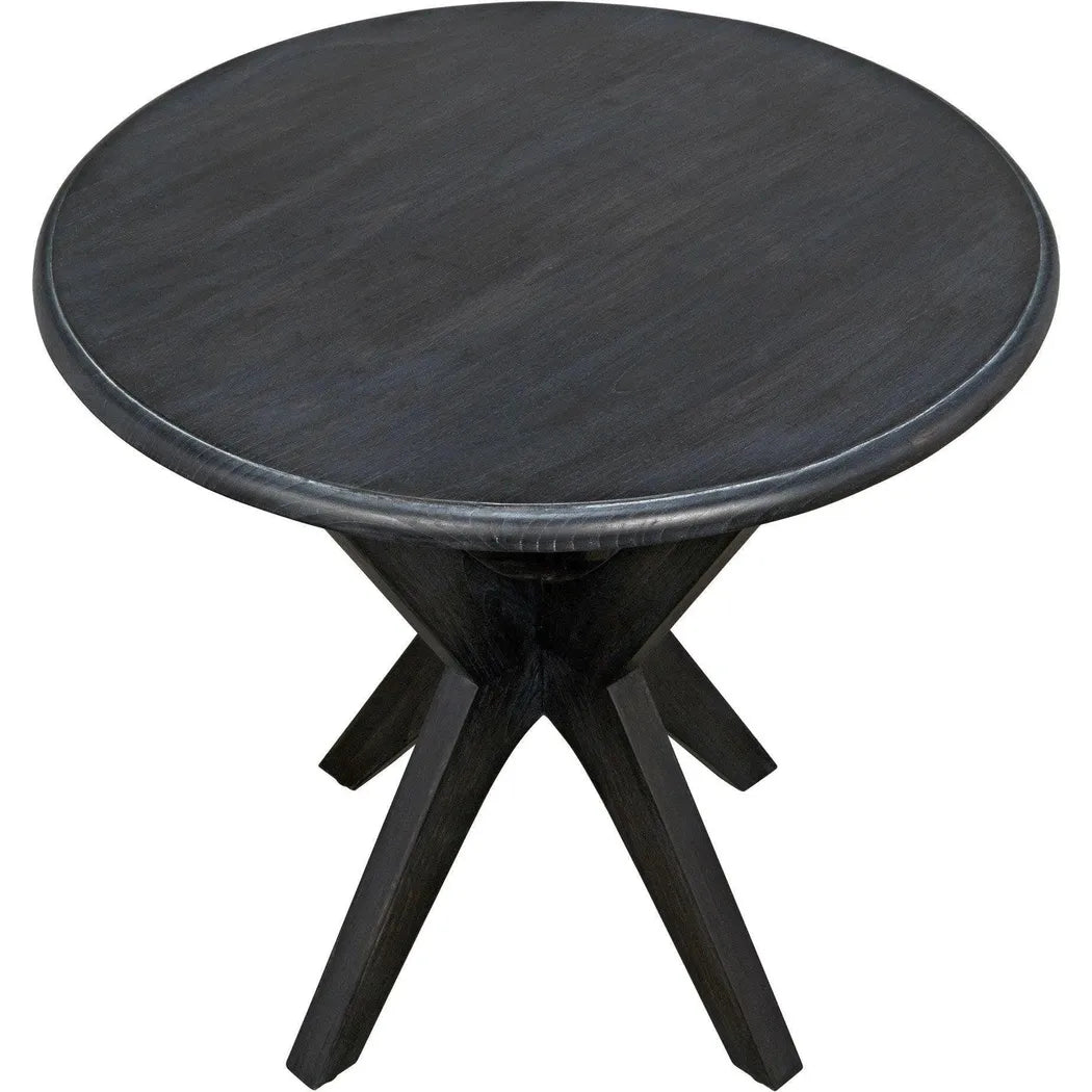 Fox Wood Round Side Table