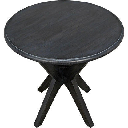 Fox Wood Round Side Table