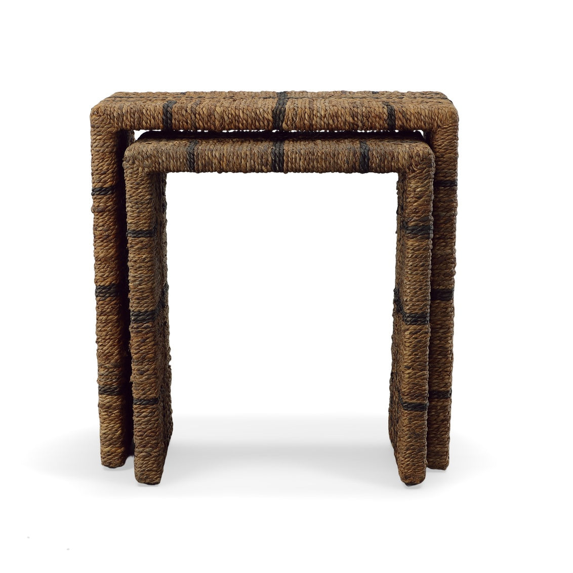 Fox Woven Nesting Tables-Side Tables-Furniture Classics-Sideboards and Things