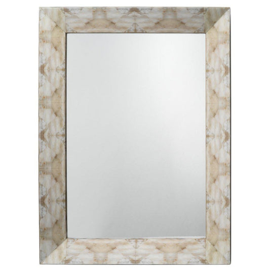 Fragment Faux Horn Rectangular Reversible Wall Mirror - Large Wall Mirrors Sideboards and Things By Jamie Young