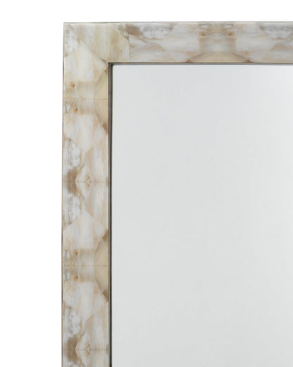 Fragment Faux Horn Rectangular Reversible Wall Mirror - Small Wall Mirrors Sideboards and Things By Jamie Young