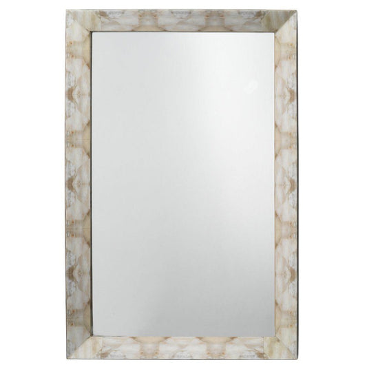 Fragment Faux Horn Rectangular Reversible Wall Mirror - Small Wall Mirrors Sideboards and Things By Jamie Young
