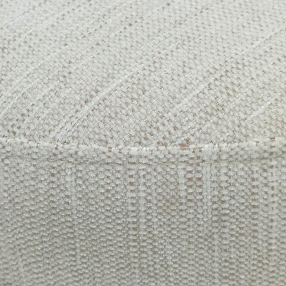 LH Home Francesca Beige Fabric Stool
