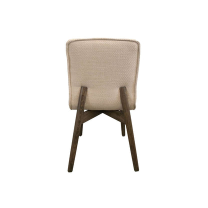 LH Home Franklyn Fabric Armless Dining Chair (Set of 2)