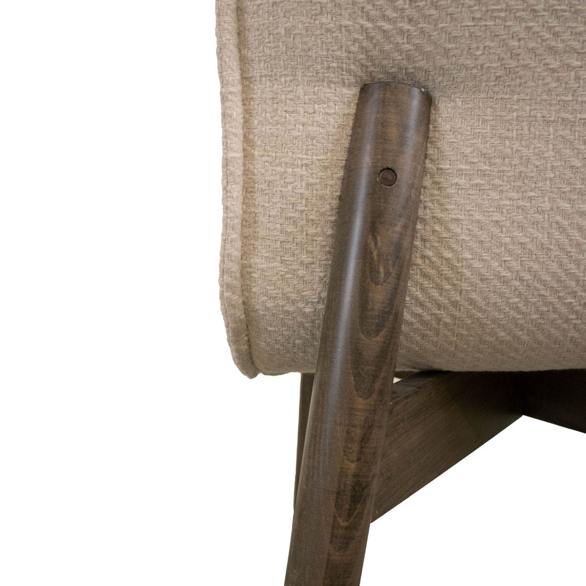 LH Home Franklyn Fabric Armless Dining Chair (Set of 2)
