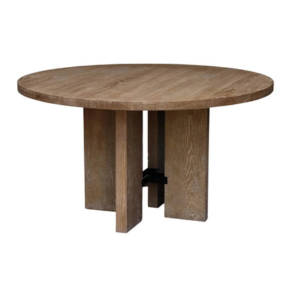 Fraser Unique Base Designed Round Dining Table