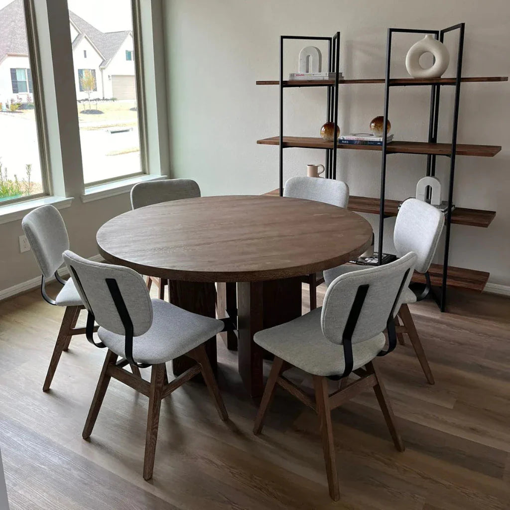 Fraser Unique Base Designed Round Dining Table